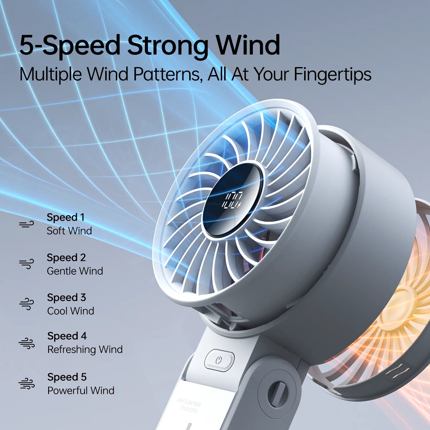 JisuLife Handheld Fan Life7 - Image 9