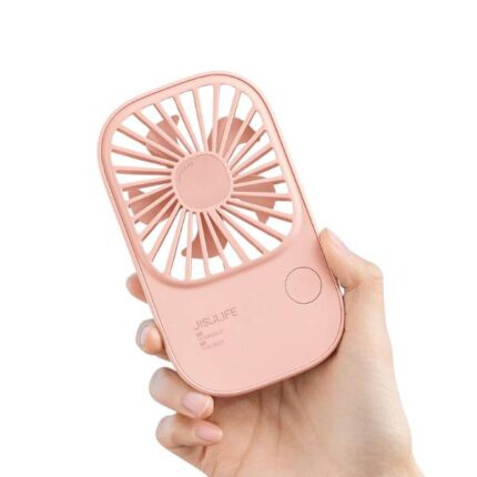 JISULIFE FA49 2000mAh USB Rechargeable Powerful Handheld Fan - Image 3